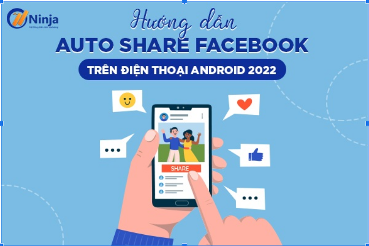 auto share facebook trên điện thoại