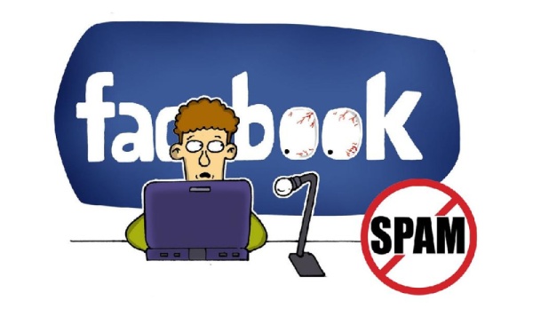 Spam quá nhiều lần khiến tài khoản facebook bị mất