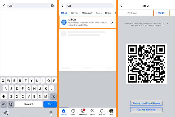 Hướng dẫn tạo mã QR Facebook