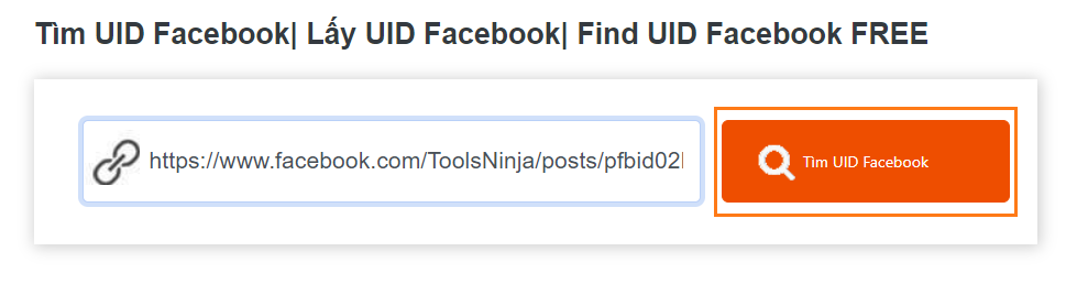 cách lấy uid bài viết facebook