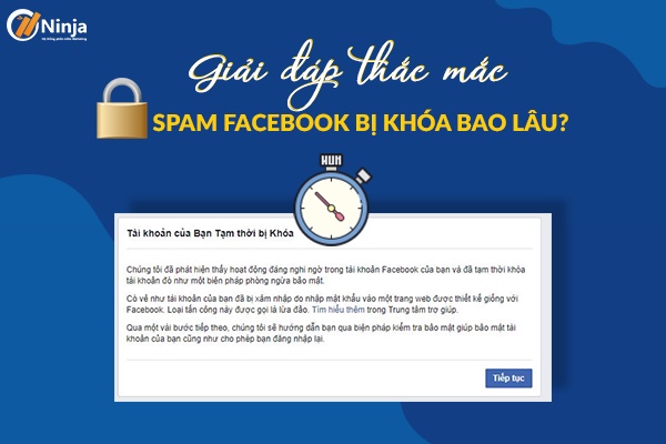 Spam Facebook bị khoá bao lâu